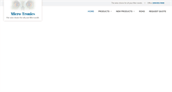 Desktop Screenshot of micro-tronics.net